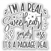 私は恋人で実在す シール (正面)