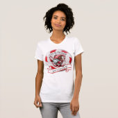 「私は恋人で格言!」 女子Tシャツ Tシャツ (正面フル)