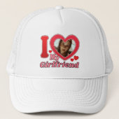 私は恋人の彼氏の妻の夫の写真が大好き キャップ (正面)