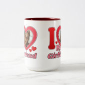 私は恋人の彼氏の妻の夫の写真が大好き ツートーンマグカップ (中央)