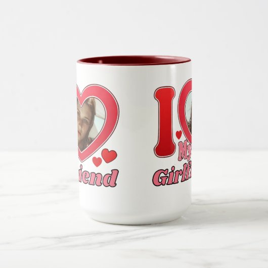 私は恋人の彼氏の妻の夫の写真が大好き マグカップ (中央)