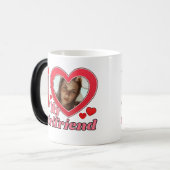 私は恋人の彼氏の妻の夫の写真が大好き モーフィングマグカップ (正面左)