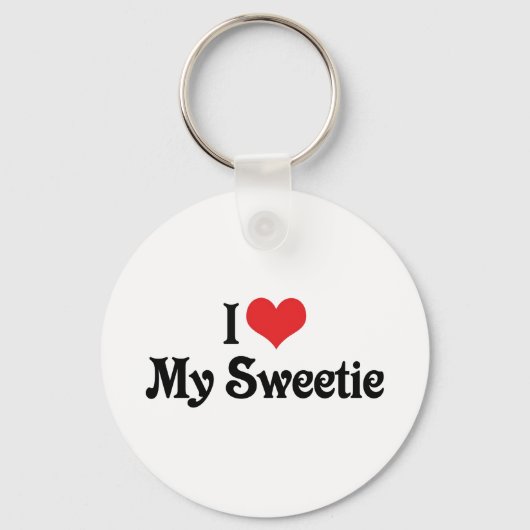 私は恋人を愛している キーホルダー (正面)