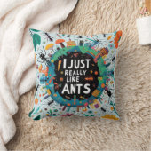 私は恋人アリのコレクターaのためのアリが本当に好き クッション (ブランケット)