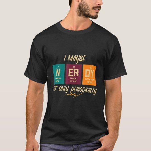 私は恐らく神経質だが定期的にコンピュータのおたく Tシャツ (正面)