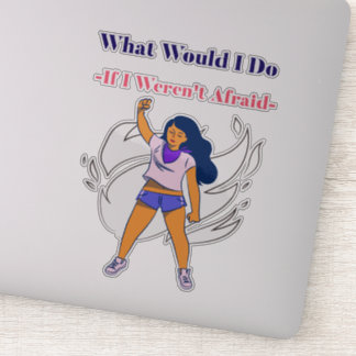 私は恐れていなかった私は、ステッカーを行う シール