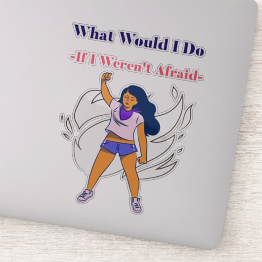 私は恐れていなかった私は、ステッカーを行う シール (詳細)