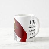 私は恐れていません-ジャンヌダルク コーヒーマグカップ (正面右)