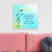 私は恐ろしく素晴らしく作られた キャンバスプリント (インサイチュ (リビング))