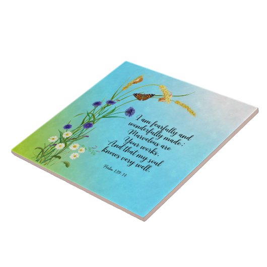 私は恐ろしく素晴らしく作られた タイル (側面)