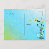 私は恐ろしく素晴らしく作られた ポストカード (裏面)