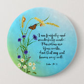 私は恐ろしく素晴らしく作られた 缶バッジ (正面)