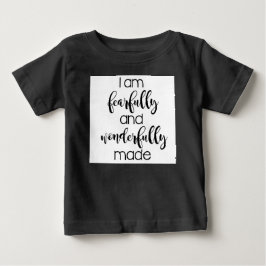 私は恐ろしく、素晴らしく作られた乳児ティー ベビーTシャツ