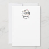 私は恐ろしく、素晴らしく作られている – クリスチャン サンキューカード (裏面)