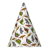 私は恐竜のPaleoのパーティーの帽子を愛します パーティーハット (右)