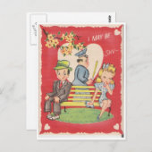 私は恥ずかしがり屋かもしれない… ポストカード (正面/裏面)