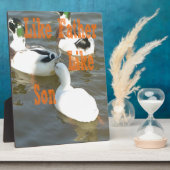 私は息子のように私の少年を愛している フォトプラーク (側面)