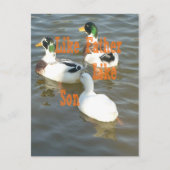 私は息子のように私の少年を愛している ポストカード (正面)