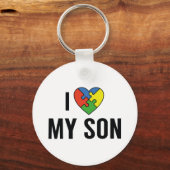 私は息子を愛している キーホルダー (正面)