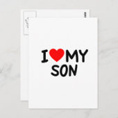 私は息子を愛している ポストカード (正面/裏面)