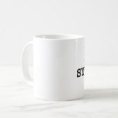 私は悔やみや弔慰を愛します コーヒーマグカップ (正面左)