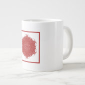 私は悟感じった ジャンボコーヒーマグカップ (正面右)