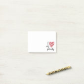 私は患者の医療看護患者が大好き気にだ ポストイット (デスク上)