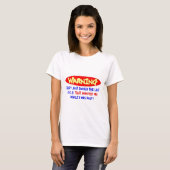 私は悩んだ Tシャツ (正面フル)