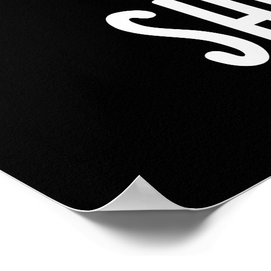 私は悪いヒツジのフンの動物おもしろいのプンダークBG ポスター (角)