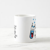 私は悪い化学薬品の冗談におもしろいなしゃれを言います コーヒーマグカップ (中央)