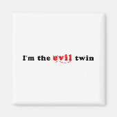 私は悪の双子 マグネット (正面)