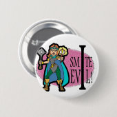 私は悪を強打します 缶バッジ (正面&裏面)