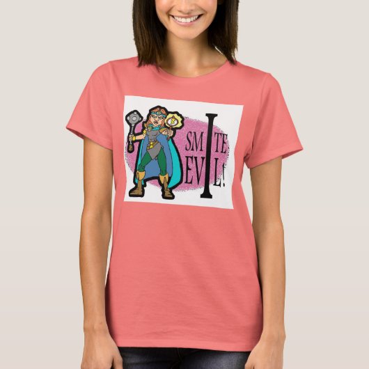 私は悪を打つ！ Tシャツ (正面)