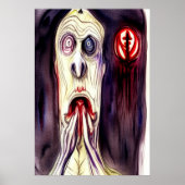 私は悪夢を持っていた | AIアートポスター ポスター (正面)