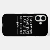 私は悪巧みをしていることをここに厳粛に誓う™ Case-Mate iPhoneケース (裏面 (横))