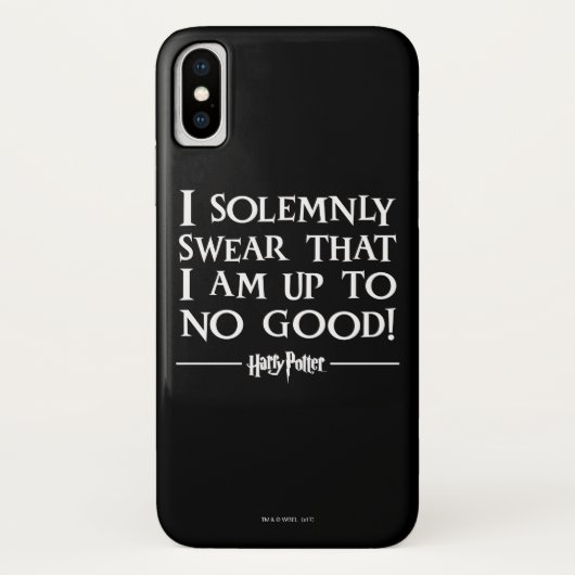 私は悪巧みをしていることをここに厳粛に誓う™ Case-Mate iPhoneケース (裏面)