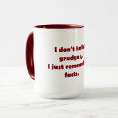 私は悪意を…保持しません マグカップ (正面左)