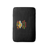 私は悪魔の卵の感謝祭ののためにここにクラシックいる バスマット (正面縦)