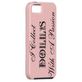 私は情熱のiphoneの場合カバーが付いている人形を集めます Case-Mate iPhoneケース (裏面/右)