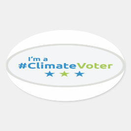 私は惑星のステッカーに投票 – シート4 – 楕円形 楕円形シール