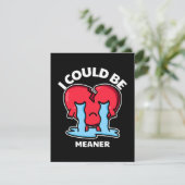 私は意地悪かもしれない | 壊れたハートグリーティングカード シーズンカード (スタンド正面)