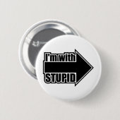 私は愚かとあります 缶バッジ (正面&裏面)