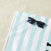 私は愚かなビーチを憎みます ビーチタオル (インサイチュ)