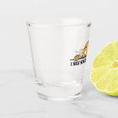 私は愚かな人々を見る ショットグラス (左)