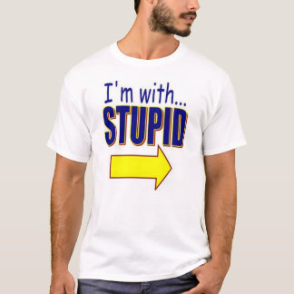私は愚かなTシャツとあります Tシャツ