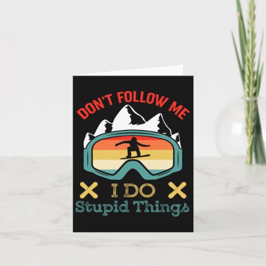 私は愚後を追かな事を行わないおもしろいことわざSn カード (正面)