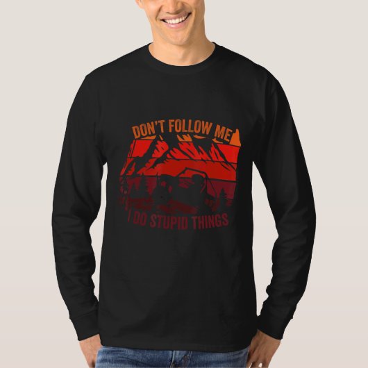 私は愚後を追かな事を行わないヴィンテージUtv車 Tシャツ (正面)