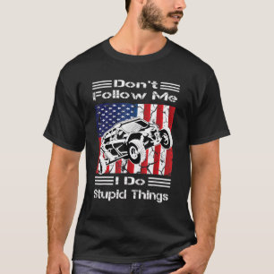 私は愚後を追かな事を行わないヴィンテージUtv車 Tシャツ