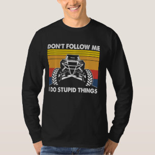 私は愚後を追かな事を行わないヴィンテージUtv車 Tシャツ