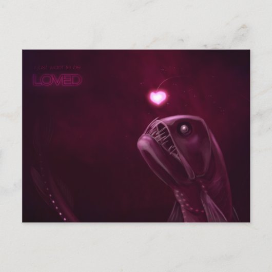 私は愛されたい ポストカード (正面)